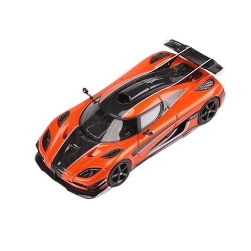 YRXIAO Modellbausatz Auto 1:64 Für Koenigsegg Resin Model Limited Edition 299 Limited Edition Automodell Home Art Dekoration Modelle Display Hobby Für Wohndekorationen von YRXIAO