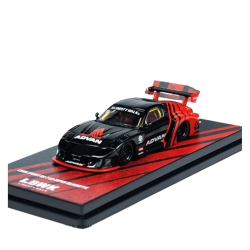 YRXIAO Modellbausatz Auto 1:64 Für Mazda RX-7 FD3S LB-SUPER LB Wide-Body-Automodell Limited Edition Automodell Hobby Kunst Ornament Modellauto Für Wohndekorationen von YRXIAO