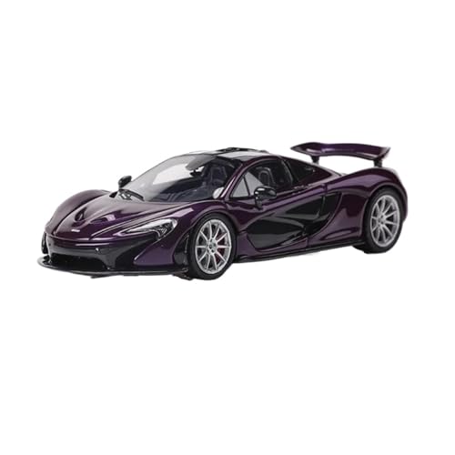 YRXIAO Modellbausatz Auto 1:64 Für McLaren P1 Harz Auto Modell Limited Edition Dekoration Modell Autos Ornamente Hobby Modell Sammeln Modell Autos Für Wohndekorationen(Purple) von YRXIAO