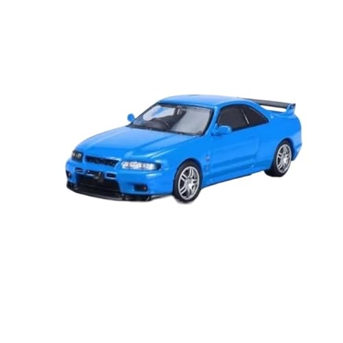 YRXIAO Modellbausatz Auto 1:64 Für Nissan GTR R33 Skyline Modell Dekoration Sammlung Spielzeug Decration Souvenir Statische Dekoration Modellautos Für Wohndekorationen von YRXIAO