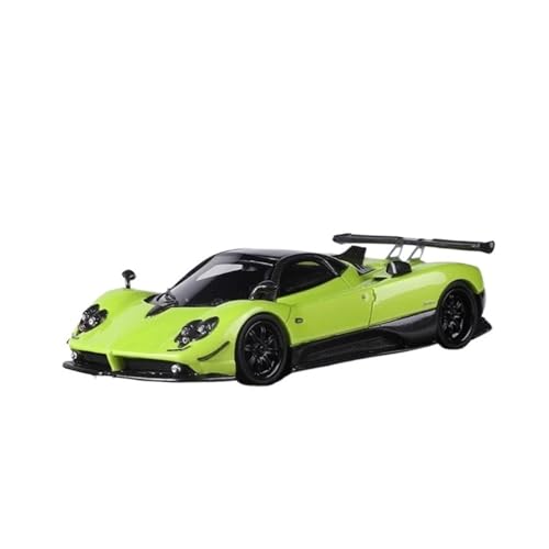 YRXIAO Modellbausatz Auto 1:64 Für Pagani Zonda Tricolore Harz Modell Auto Limited Edition Ornamente Hobby Modell Autos Sammeln Dekoration Modell Für Wohndekorationen(Green) von YRXIAO