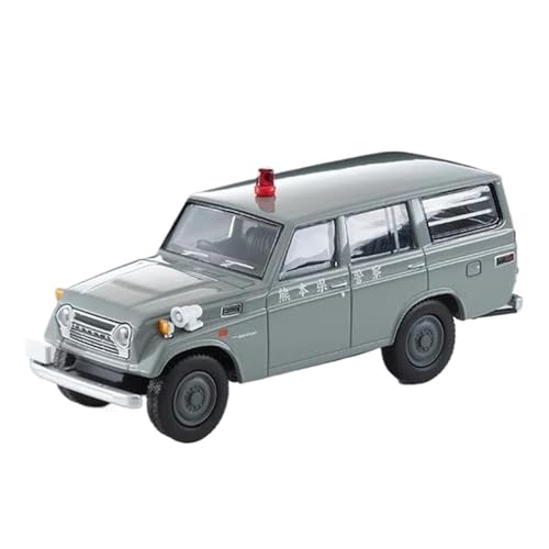 YRXIAO Modellbausatz Auto 1:64 Für TLV LV-104C LV-193A Land Cruiser FJ56V Typ Limited Edition Legierung Statisches Auto Modell Statische Anzeige Für Wohndekorationen(Gray) von YRXIAO