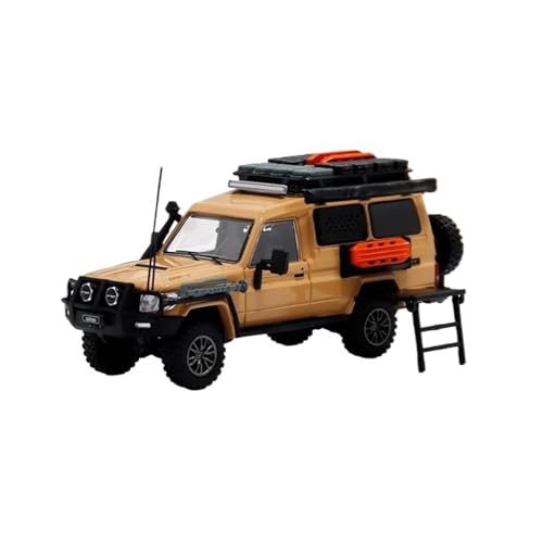 YRXIAO Modellbausatz Auto 1:64 Für Toyota Rand Cruiser J70 LC78 SUV Off-Road-Legierung Automodell Display Sammlerstück Spielzeug Souvenir Decration Für Wohndekorationen(Style 2) von YRXIAO