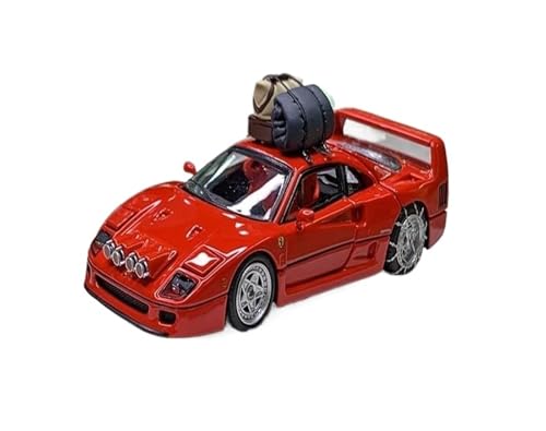 YRXIAO Modellbausatz Auto 1:64 für Ferrari F40 Christmas Vollständig Offene Legierung Statische Auto Modell Spielzeug Hause Dekoration Kunst Für Wohndekorationen von YRXIAO