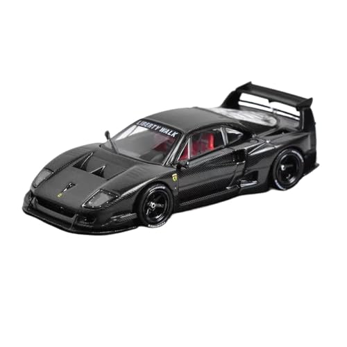 YRXIAO Modellbausatz Auto 1:64 für Ferrari F40 Lbwk Vollcarbon-Druckguss-Legierung, Automodell, Fan-Sammlung, Souvenir, Zuhause, statische Ornamente Für Wohndekorationen von YRXIAO