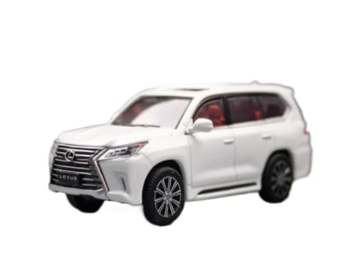 YRXIAO Modellbausatz Auto 1:64 für Lexus LX570 Miniaturmodell JKM SUV Spielzeugauto Fahrzeug Freilaufräder Druckguss Zinklegierung Metall Sammlung Für Wohndekorationen von YRXIAO