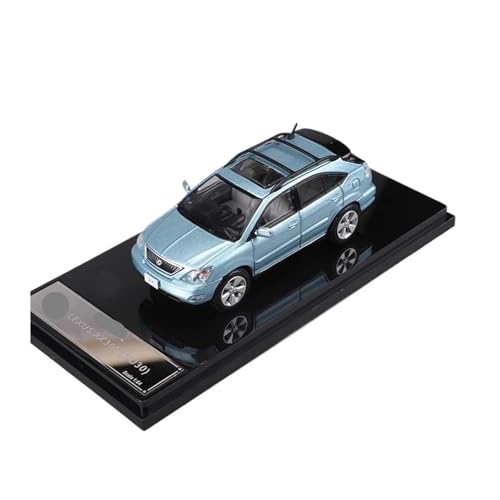 YRXIAO Modellbausatz Auto 1:64 für Lexus RX300 XU30 Legierung Modell Auto Statische Modell Spielzeug Sammlung Ornamente Miniatur Souvenir Modelle Für Wohndekorationen(Blue) von YRXIAO