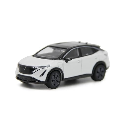 YRXIAO Modellbausatz Auto 1:64 für Nissan Ariya Diecast Miniaturautomodell Legierung Fahrzeugmodelle Spielzeug Hobby Sammlung Dekoration Automodelle Für Wohndekorationen von YRXIAO