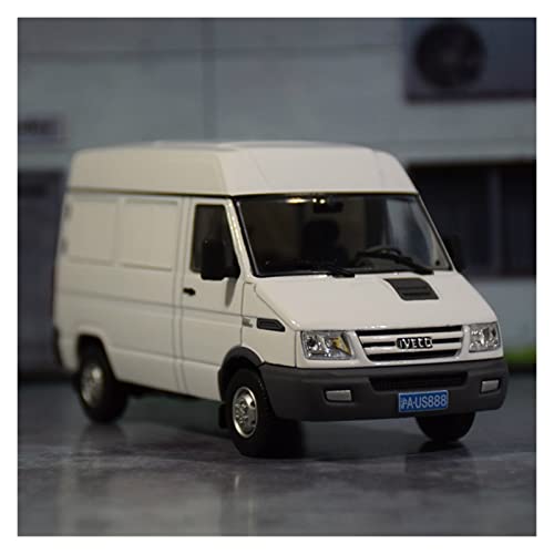 YRXIAO Modellbausatz Auto Diecast 1 43 Für Iveco White Cargo Truck Legierung Simulation Modell Sammlung Geschenk Display Spielzeug Für Wohndekorationen von YRXIAO