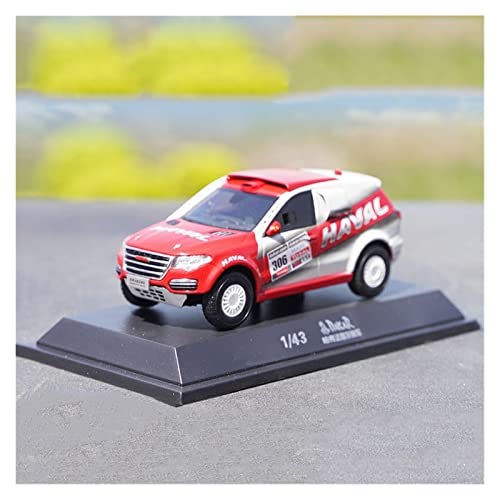 YRXIAO Modellbausatz Auto Diecast 1 43 Für Rallye-Auto HAVAL SUV Legierung Simulation Modell Sammlung Geschenk Display Spielzeug Für Wohndekorationen von YRXIAO