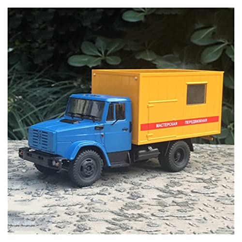 YRXIAO Modellbausatz Auto Diecast 1 43 Für Russian Truck Transporter Legierung Simulation Modell Sammlung Geschenk Display Spielzeug Für Wohndekorationen(A) von YRXIAO