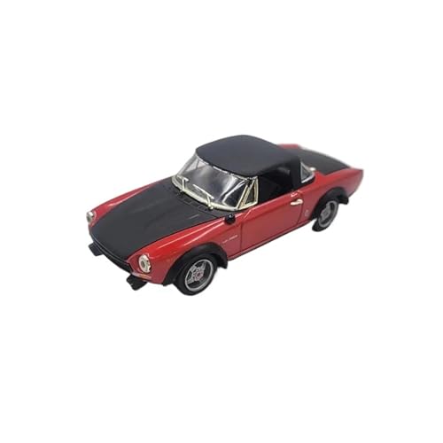 YRXIAO Modellbausatz Auto Diecast Maßstab 1:43 Für FIAT 124 Abarth 1972 Legierung Auto Modell Sammlung Souvenir Ornamente Display Fahrzeug Spielzeug Für Wohndekorationen von YRXIAO