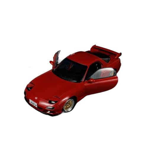 YRXIAO Modellbausatz Auto Druckguss-Automodell Aus Legierung Im Maßstab 1:18 Für Mazda RX7 FD RS S1810602 Sammlerspielzeug Souvenir Gedenkautomodell Für Wohndekorationen von YRXIAO