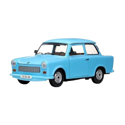 YRXIAO Modellbausatz Auto Druckguss Legierung Auto Modell 1/18 Für Trabant 601 Limousine Desktop Display Ornamente Auto Dekoration Modell Auto Für Wohndekorationen von YRXIAO