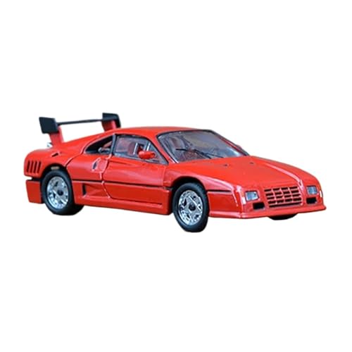 YRXIAO Modellbausatz Auto Druckguss-Maßstab 1/43 für Ferrari 288 GTO Evo rot vollständig geöffnet Legierung Automodell Sammlung Ornament Display Für Wohndekorationen von YRXIAO