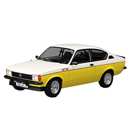 YRXIAO Modellbausatz Auto Für 1 18 1977 Opel Kadett GTE Simulation Alloy Car Model Für Wohndekorationen von YRXIAO