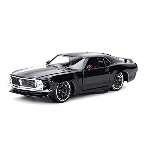 YRXIAO Modellbausatz Auto Für 1970 Ford Mustang Boss 302 1 24 Sportwagen Static Die Cast Fahrzeuge Sammlermodell Auto Für Wohndekorationen von YRXIAO