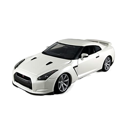 YRXIAO Modellbausatz Auto Für 2009 Nissan GT-R R35 Autolegierung Automodell Simulation Automodell 1 18 Für Wohndekorationen(B) von YRXIAO