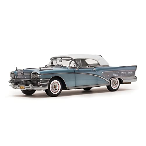 YRXIAO Modellbausatz Auto Für Buick 1958 1 18 Geschlossenes Cabriolet Automodell Boutique Spielzeug Geschenkkollektion Für Wohndekorationen von YRXIAO