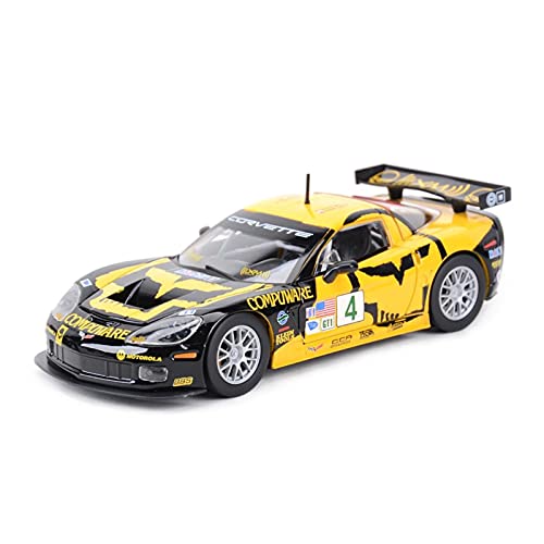 YRXIAO Modellbausatz Auto Für Chevrolet Corvette C6R 1 24 Rennwagen Static Die Cast Fahrzeuge Sammler Modellauto Spielzeug Für Wohndekorationen von YRXIAO