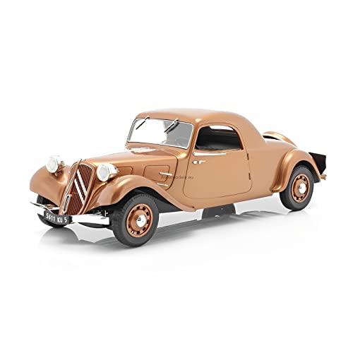 YRXIAO Modellbausatz Auto Für Citroen Traction 11B 1939 1 18 Legierung Oldtimer Modell Limousine Spielzeugauto Dekoration Display Geschenk Für Wohndekorationen von YRXIAO