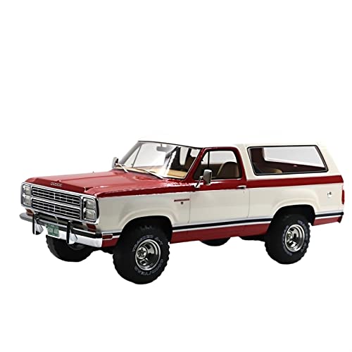 YRXIAO Modellbausatz Auto Für Dodge Ramcharger 1979 1 18 Resin Muscle Offroad-Automodell Sammlerstück Dekoration Spielzeug Geschenk Für Wohndekorationen von YRXIAO