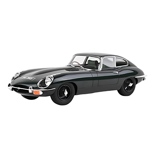 YRXIAO Modellbausatz Auto Für Jaguar E-Type Coupe Series2 1968 1 18 Grünes Harz Oldtimer-Modell Ornamente Souvenir Für Wohndekorationen von YRXIAO