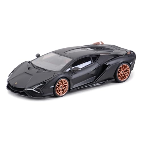 YRXIAO Modellbausatz Auto Für Lamborghini-Sián FKP 37 1 18 Sportwagen Static Die Cast Fahrzeuge Sammler Modellauto Spielzeug Für Wohndekorationen(A) von YRXIAO