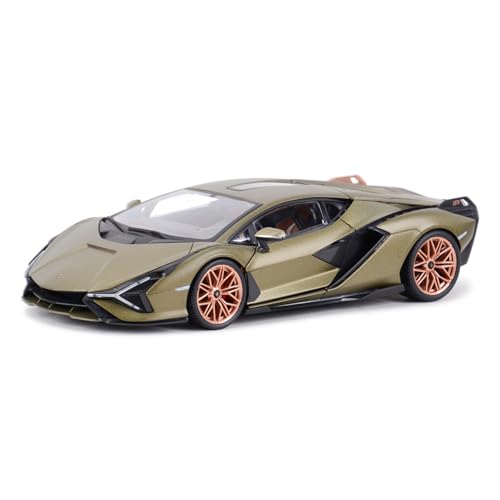 YRXIAO Modellbausatz Auto Für Lamborghini-Sián FKP 37 1 18 Sportwagen Static Die Cast Fahrzeuge Sammler Modellauto Spielzeug Für Wohndekorationen(B) von YRXIAO