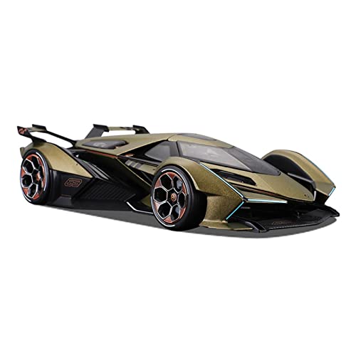 YRXIAO Modellbausatz Auto Für Lamborghini V12 Vision Gran Turismo 1 18 Legierungssimulationsgeschenkspielzeug Druckgussmodell Autospielzeug Für Wohndekorationen(B) von YRXIAO