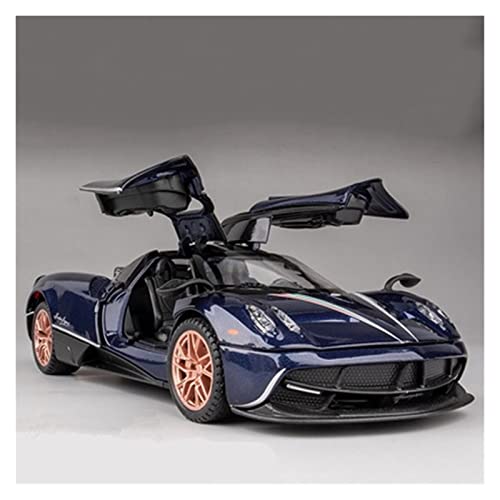 YRXIAO Modellbausatz Auto Für Pagani Huayra Dinastia 1 32 Legierung Sportwagen Modell Diecast Metall Spielzeug Fahrzeug Sammlung Kinder Geschenk Für Wohndekorationen(Blau) von YRXIAO