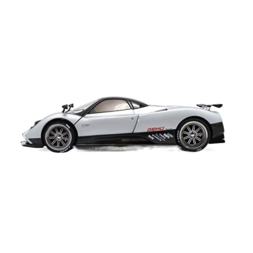 YRXIAO Modellbausatz Auto Für Pagani Zonda F 2005 Diecast Toys Auto Jungen Mädchen Geschenke 1 18 Für Wohndekorationen(A) von YRXIAO