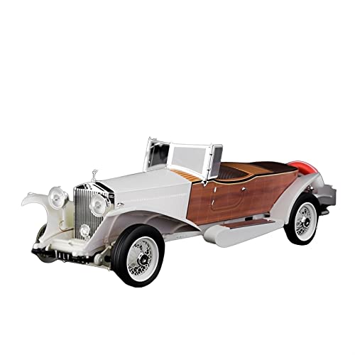 YRXIAO Modellbausatz Auto Für Rolls-Royce Phantom II 1932 1 18 Resin Bootsheck Tourenwagen Modelldekoration Sammlerstück Für Wohndekorationen von YRXIAO