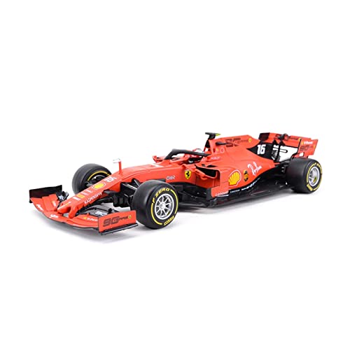 YRXIAO Modellbausatz Auto Für SF90 F1 Racing #16 1 18 Formelauto Static Die Cast Fahrzeuge Spielzeug Modellauto Für Wohndekorationen von YRXIAO