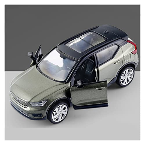 YRXIAO Modellbausatz Auto Für Volvo XC40 1 32 SUV Legierung Automodell Diecast Metal Sound Light Vehicle Collection Kindergeschenk Für Wohndekorationen(Grün) von YRXIAO