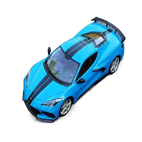 YRXIAO Modellbausatz Auto Geeignet Für Corvette C8 1 18 Modelllegierung Simulation Sammlung Modellauto Dekoration Wohnzimmer Junge Geschenk Für Wohndekorationen von YRXIAO