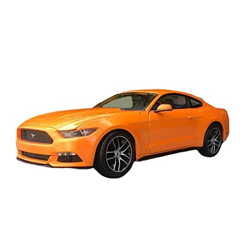 YRXIAO Modellbausatz Auto Geeignet Für Ford Mustang Automodell 2015 1 18 Simulation Statische Legierung Automodell Sportwagen Spielzeug Geschenk Für Wohndekorationen von YRXIAO