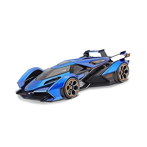 YRXIAO Modellbausatz Auto Geeignet Für Lamborghini V12 Vision GT 1 18 Modelllegierung Simulationssammlung Modellauto Ornament Geschenk Für Wohndekorationen von YRXIAO