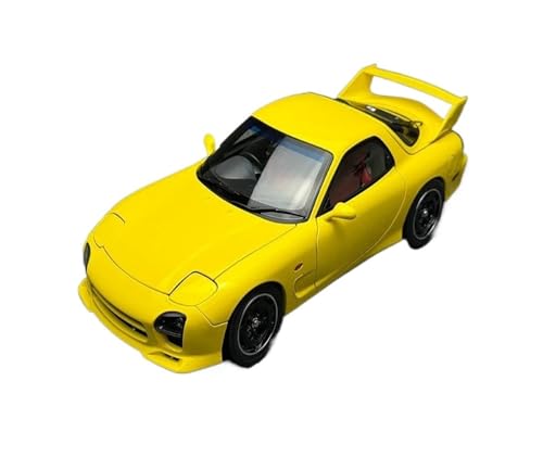 YRXIAO Modellbausatz Auto Maßstab 1:18 Für Mazda RX-7 Speed FD3S Display-Automodell-Sammlung Desktop-Modellautos Limited Edition-Modellautos Für Wohndekorationen von YRXIAO