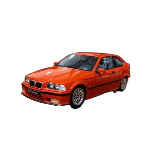 YRXIAO Modellbausatz Auto Maßstab 1:18 für BMW 323 E36 statisches Automodell Fans-Sammlung Heimdekoration Ornamente Hobby-Auto-Display-Modelle Für Wohndekorationen von YRXIAO