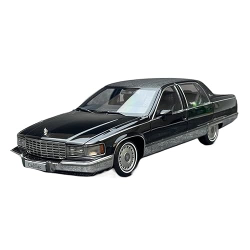 YRXIAO Modellbausatz Auto Maßstab 1:18 für Cadillac Fleetwood Modell Legierungsmetallautomodell Limitierte Edition Automodelle Heimdekoration Modell Für Wohndekorationen(Black) von YRXIAO