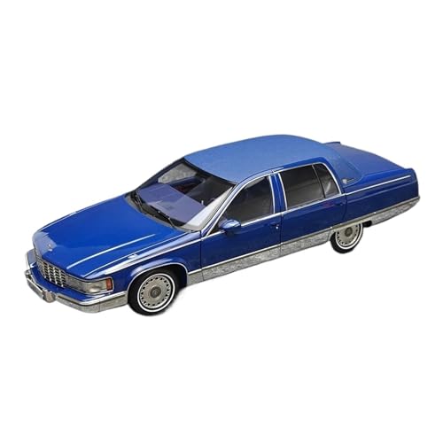 YRXIAO Modellbausatz Auto Maßstab 1:18 für Cadillac Fleetwood Modell Legierungsmetallautomodell Limitierte Edition Automodelle Heimdekoration Modell Für Wohndekorationen(Blue) von YRXIAO