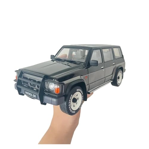 YRXIAO Modellbausatz Auto Maßstab 1:18 für Nissan Patrol Y60 Gr Kunstharz-Geländewagenmodell Hobby-Boutique-Spielzeug Souvenir-Sammlung Ausstellung Für Wohndekorationen von YRXIAO