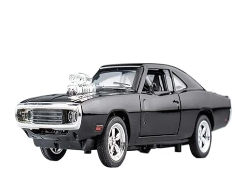 YRXIAO Modellbausatz Auto Maßstab 1:32 für Dodge Charger Legierung Automodell Sound Licht Pullback Kinder Diecast Spielzeugfahrzeuge Miniatur Für Wohndekorationen von YRXIAO