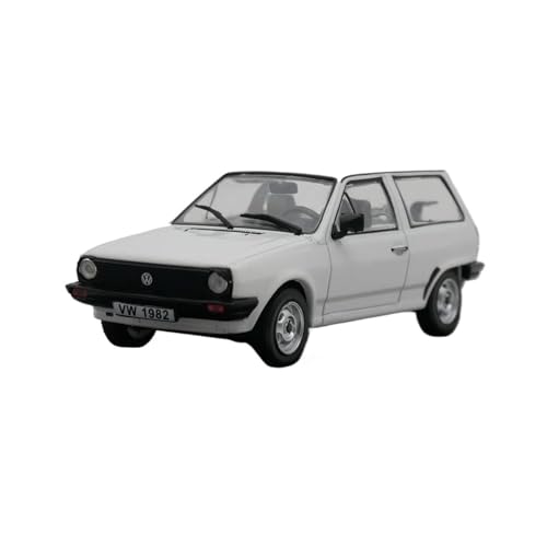 YRXIAO Modellbausatz Auto Maßstab 1:43 Für Volkswagen Polo 1982 Kombi Schrägheck Modell Sammlerstück Spielzeug Souvenir Display Ornament Für Wohndekorationen von YRXIAO