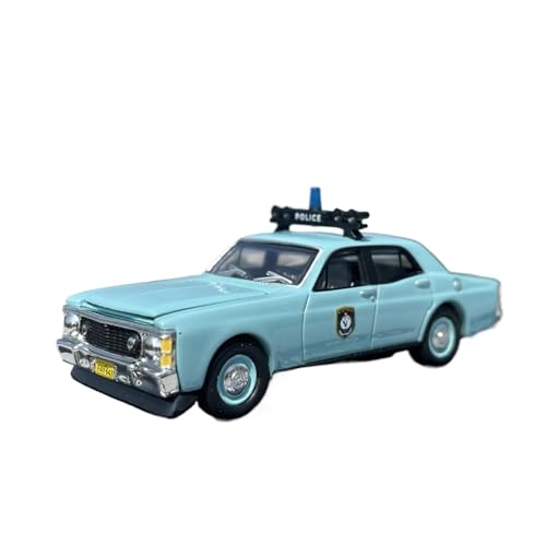 YRXIAO Modellbausatz Auto Maßstab 1:64 Druckguss-Legierung Für Ford XW Spielzeug Polizeiautos Modell Klassiker Nostalgie Sammlerstücke Souvenir Für Wohndekorationen von YRXIAO