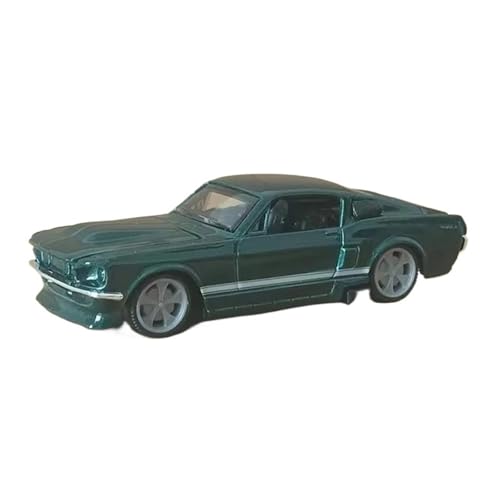 YRXIAO Modellbausatz Auto Maßstab 1:64 Für Ford Mustang Gt 1967 Legierung Automodell Fan-Sammlung Display Heimdekoration Metallornament-Sammlung Für Wohndekorationen von YRXIAO