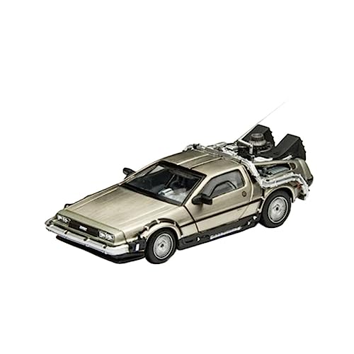 YSAEDATY 1/43 Auto-Druckgussmodell Teil 1 2 3 Zeitmaschine Delorean DMC-12 Für: Metalllegierung(A) von YSAEDATY