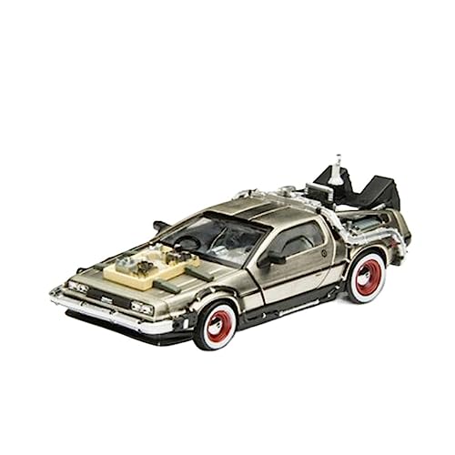 YSAEDATY 1/43 Auto-Druckgussmodell Teil 1 2 3 Zeitmaschine Delorean DMC-12 Für: Metalllegierung(B) von YSAEDATY