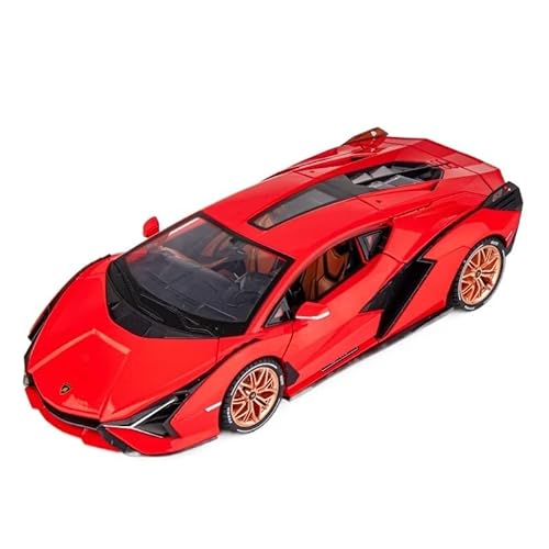 YSAEDATY 1:18 Für FKP 37 Auto Legierung Sportwagen Modell Druckguss Sound Super Racing Lift Heckflügel Kindergeschenk(E) von YSAEDATY